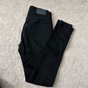 NEW Women’s LEVIS black denim 710 super skinny jeans Sz 25